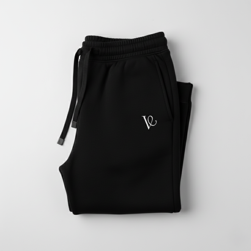 KAVERO Signature Heavyweight Sweatpants – Black
